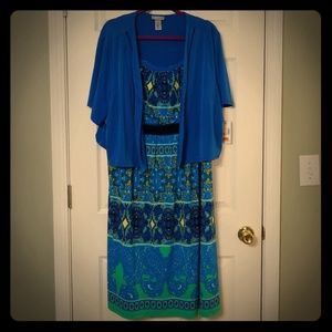 Catherine's Jacket Dress 22/24 NWT